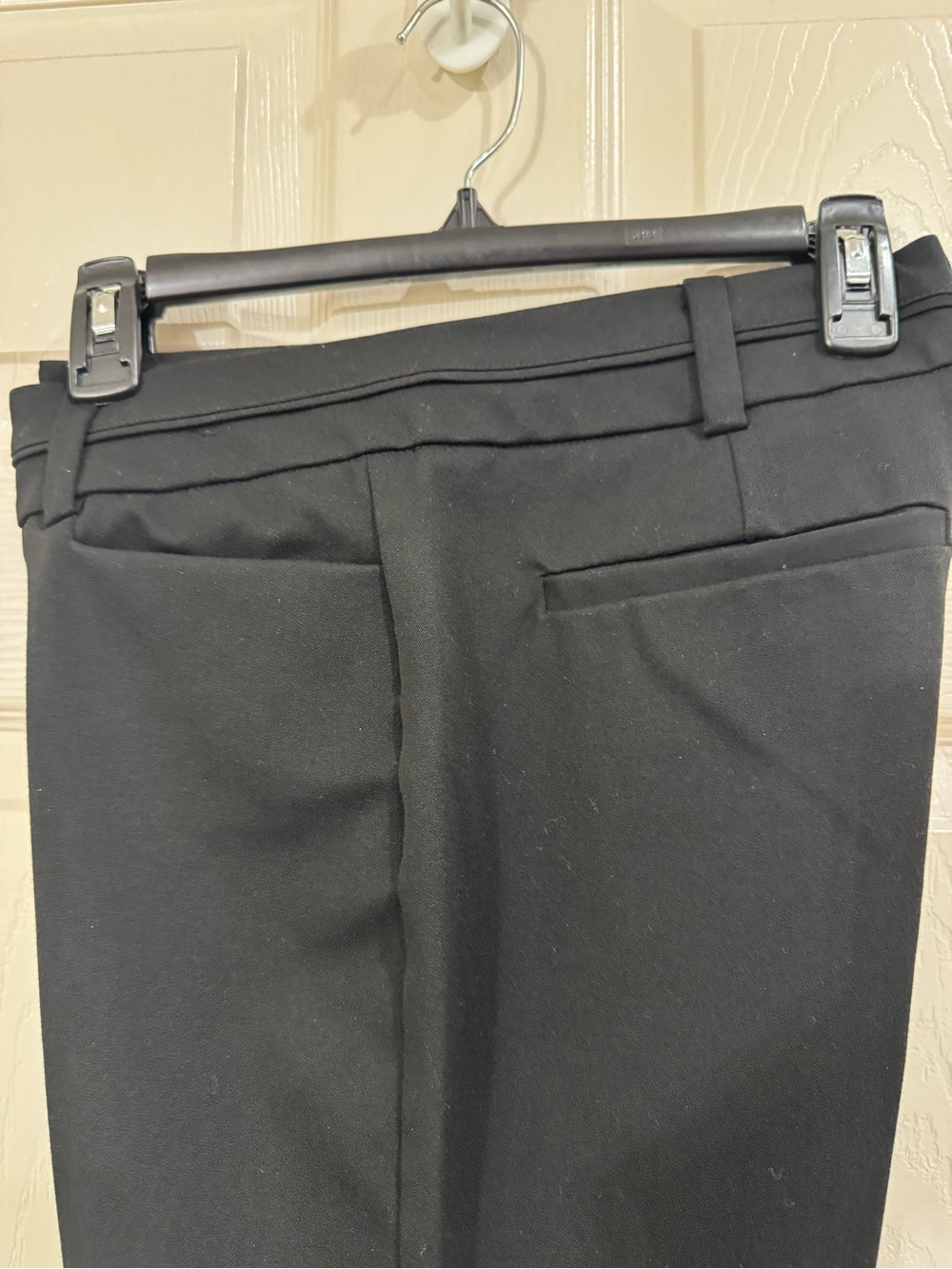 Classic Black Tailored Women's Dress Pants - Picture 2 of 7